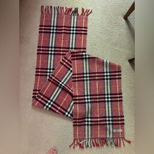 Burberry Cashmere and Wool Scarf